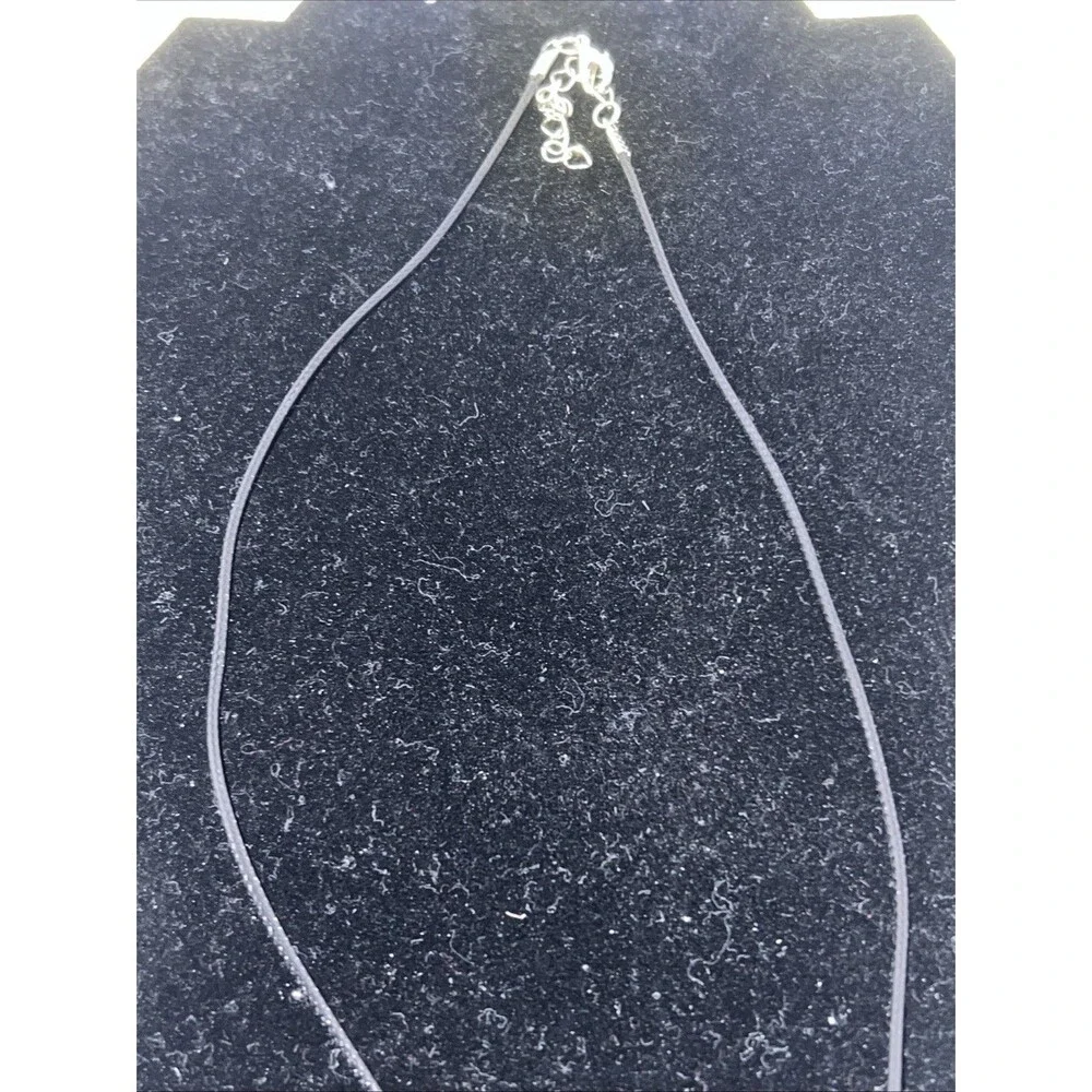 Football Necklace Rope sterling silver Charm Finish Silver Play Ball New